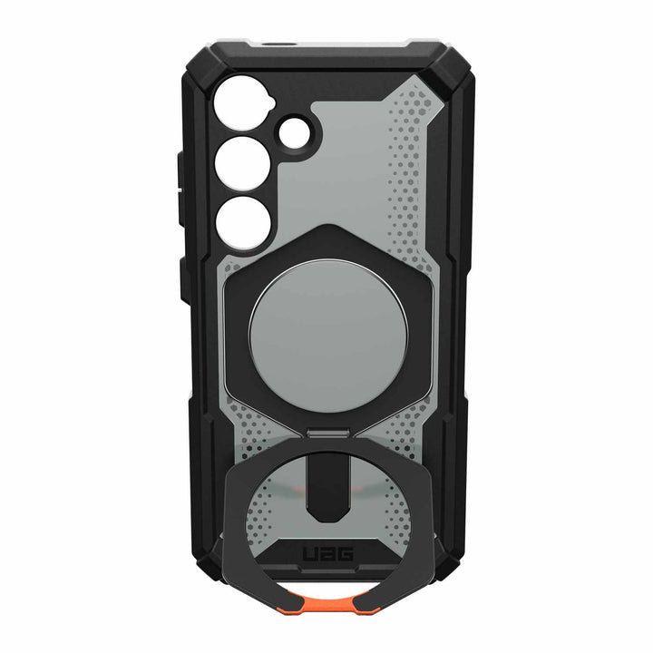 UAG | Samsung Galaxy S24 Plasma XTE Kickstand Case - Black/Orange | 120-8029