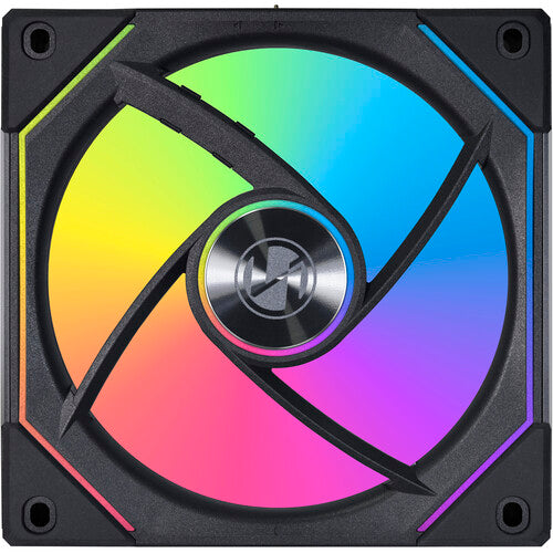 Lian-Li | Fan SL-INFINITY Case Fan 3 Pack with Controller - Black | UF-SLIN120-3B