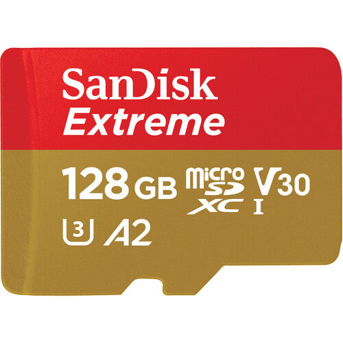 SanDisk | Extreme Plus 128GB 250MB/s microSD UHS-I Memory Card | SDSQXBJ-128G-GU6MA