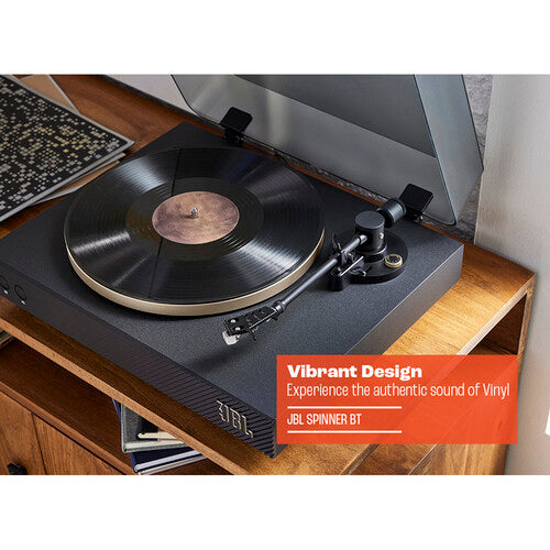 JBL | Spinner - Bluetooth Turntable - Gold | JBLSPINNERBTGLDAM