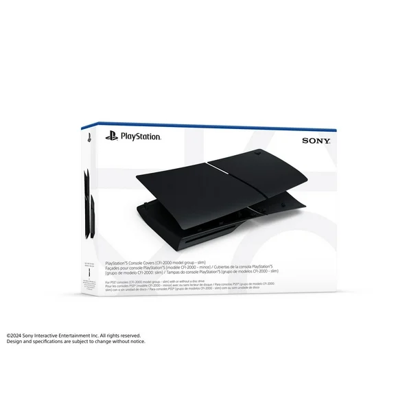 Sony | PlayStation PS5 Slim - Standard Ed. Console Cover - Midnight Black | 1000041318