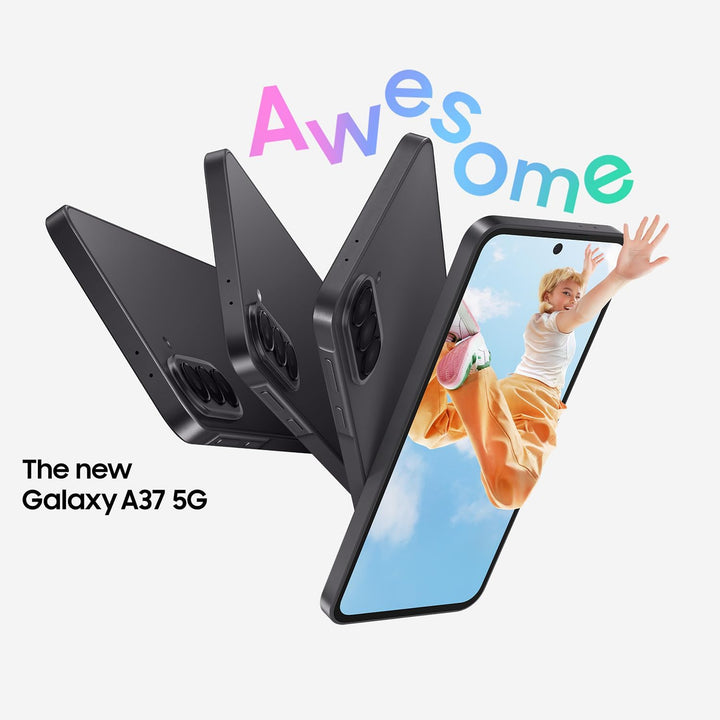 Samsung | Galaxy A37 5G 128GB Unlocked - Awesome Charcoal | SM-A376WZAAXAC