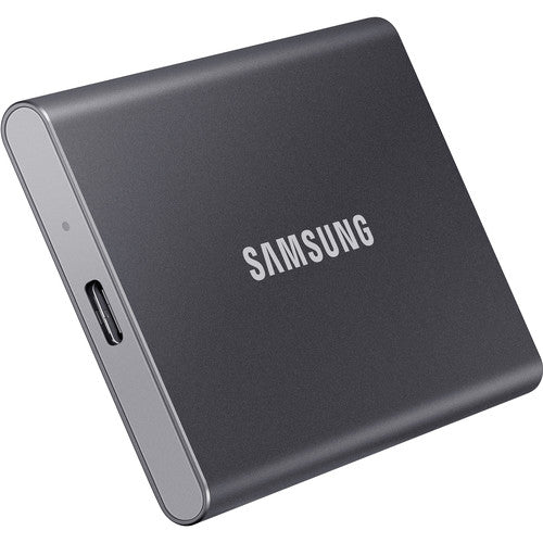 Samsung | USB 3.2 Gen. 2 T7 500GB Portable SSD - Grey /OPEN BOX | MU-PC500T/AM-STOB