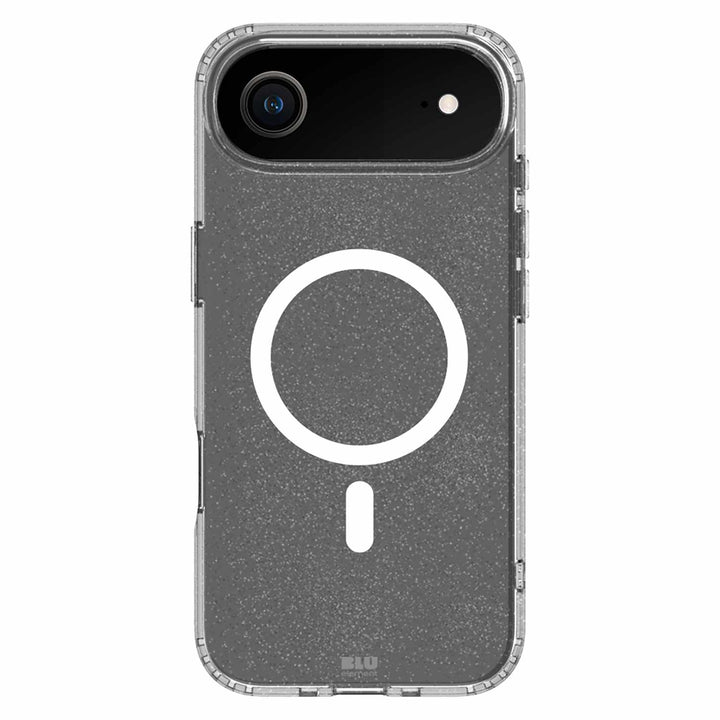 Blu Element | DropZone Rugged MagSafe iPhone 17 Air Case - Clear Glitter | BEDZRMG17G2