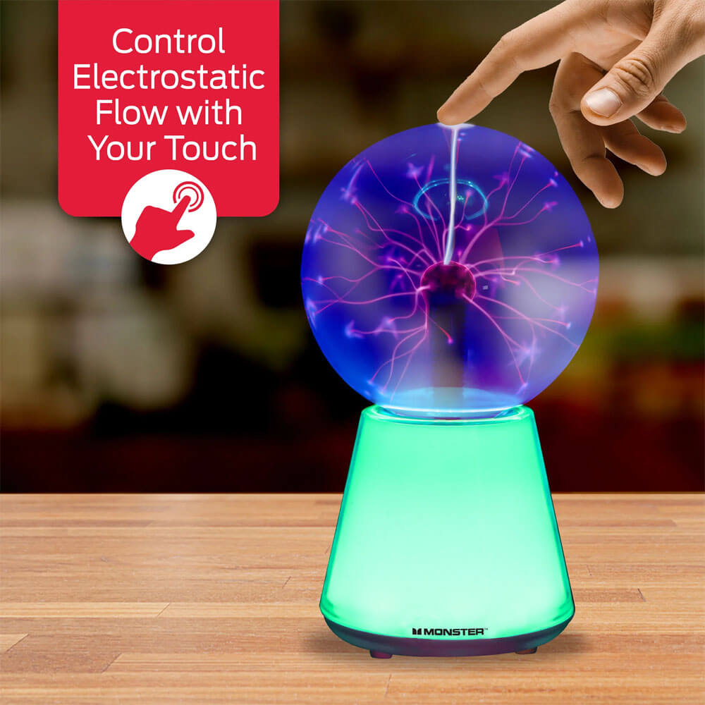 Monster | Multicolor Base Electrostatic Flow Plasma Sphere 5.5" | MNO7-2028-MCL