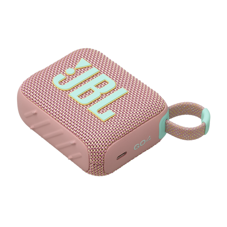 JBL | Go 4 Waterproof Bluetooth Wireless Speaker - Pink | JBLGO4PINKAM  | PROMO ENDS FEB. 28 | REG. PRICE $69.99