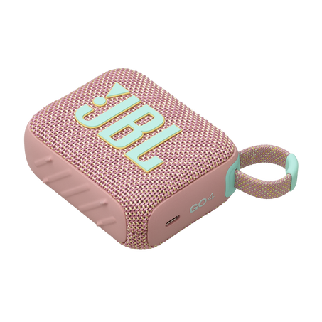 JBL | Go 4 Waterproof Bluetooth Wireless Speaker - Pink | JBLGO4PINKAM