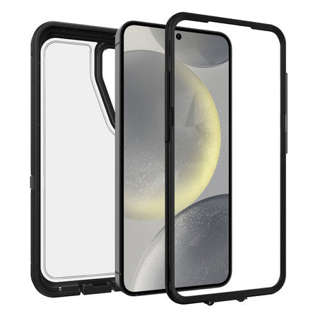 Otterbox | Defender XT Series Clear Case Samsung Galaxy S24 - Clear/Black (Dark Side) | 77-94715