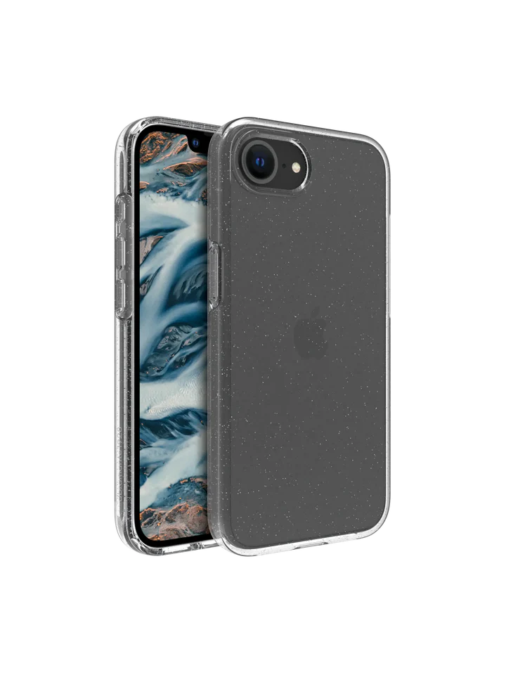 Dbramante1928 | Iceland Pro Stardust Case for iPhone 16e - Clear | DB-IPE4GL00U816