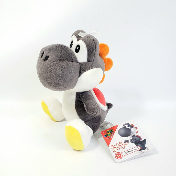 Little Buddy | Yoshi Black Official Super Mario All Star Collection 8" Plush