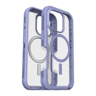 OtterBox | Defender XT Pro w/ MagSafe Series Case iPhone 16 Pro - Clear /Purple Lavendar Haze | 77-96096