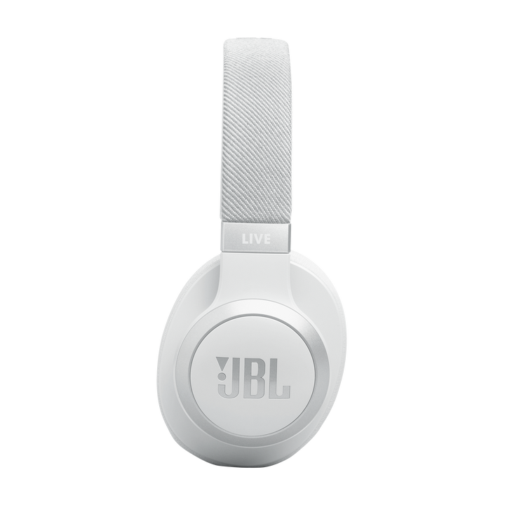 JBL | Live 770NC Wireless Over-Ear True Adaptive Headphones - White | JBLLIVE770NCWHTAM