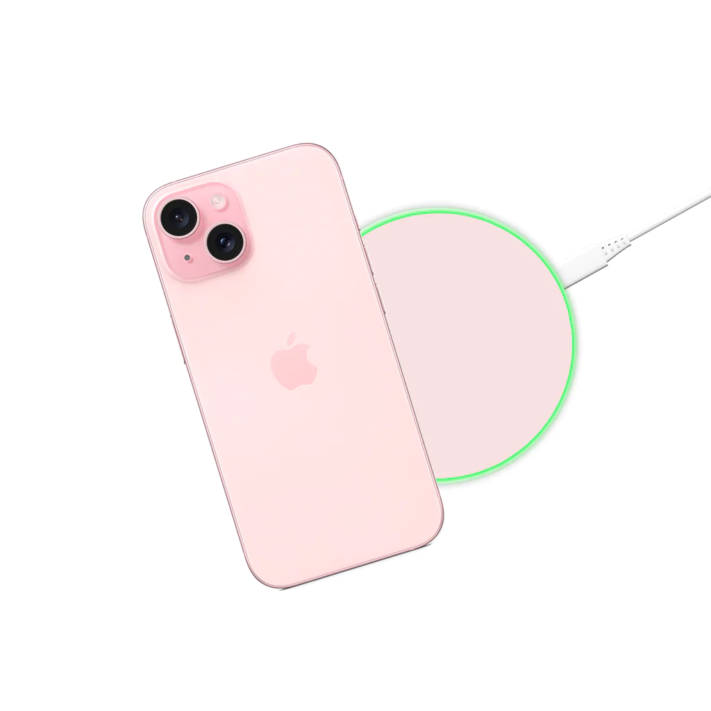Caseco | Nitro 15W Fast Wireless Charger - Pastel Pink | C0715-1T