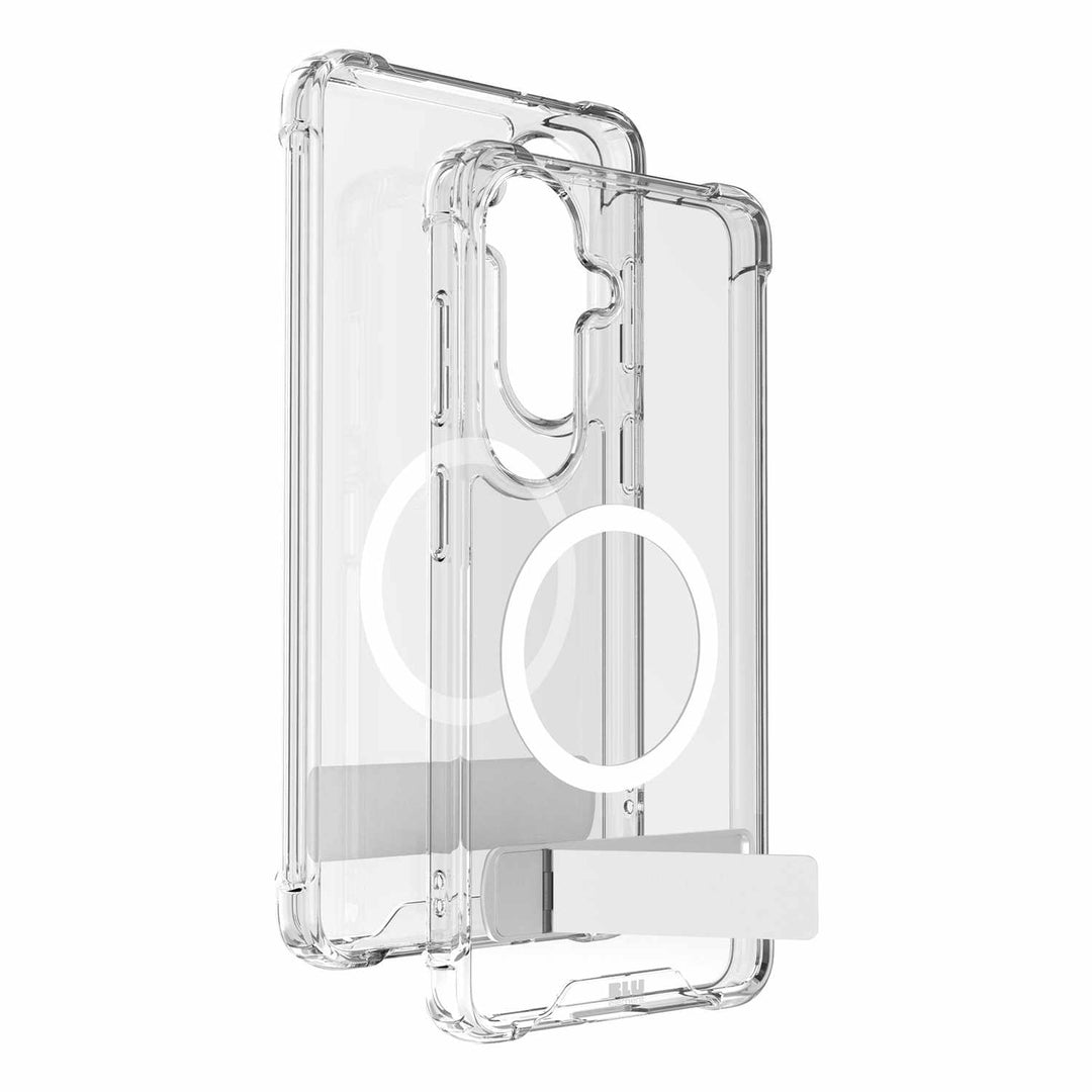 Blu Element | Dropzone Rugged Kickstand Case w/Magnets for Samsung Galaxy S26 - Clear | BEDZKSS261