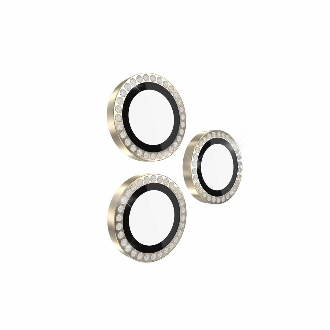 Kate Spade NY | Aluminum Ring Lens Protector - iPhone 15 Pro/ 15 Pro Max - Set In Stone (Gold) | 118-2741