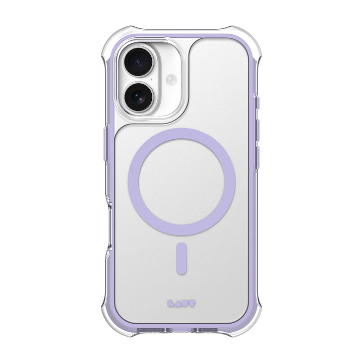 LAUT | Aero Protect MagSafe iPhone 17 Case - Light Purple | L_IP25A_AP_PU