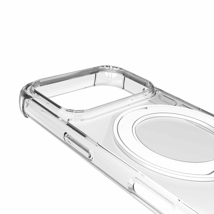 Blu Element | Dropzone Rugged MagSafe iPhone 18 Pro /17 Pro w/360 Degree Rotatable Kickstand Clear