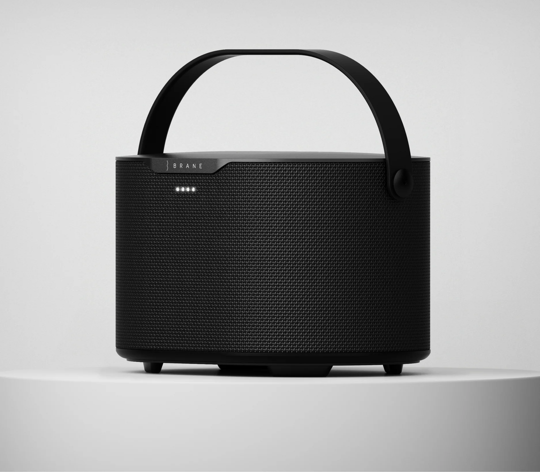 Brane | Audio Brane X Smart Speaker, Portable Wireless Bluetooth Speaker, Internal RAD Subwoofer, 12 Hrs Playback, Waterproof | BNSPEAKERH02-USBC