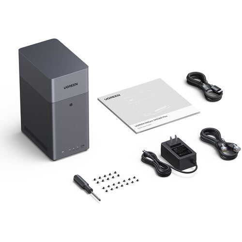 UGREEN | NASync DH2300 2-bay Storage Hub with HDMI Cable Support Capacity 60TB (Diskless) | 95432