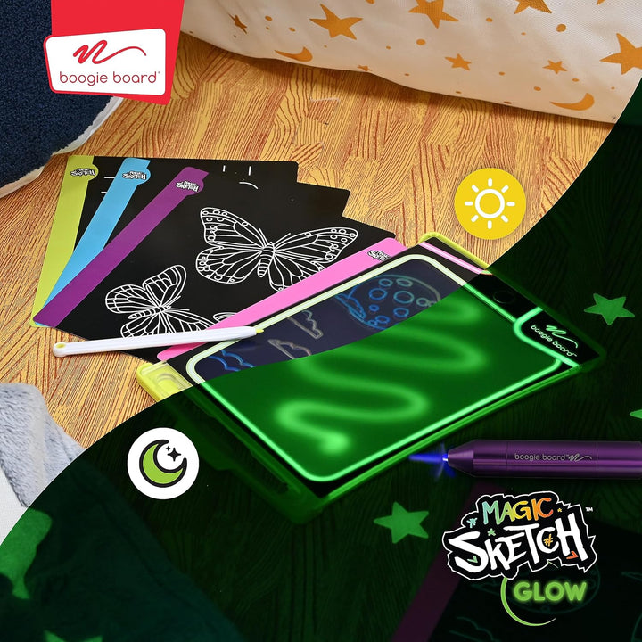 Boogie Board | Magic Sketch Glow Kids Drawing Kit | J3MS60005