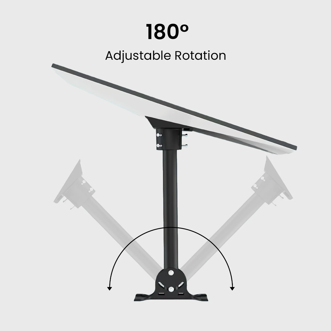 Starlink | Gen 3 Angled Pipe Roof Mount Kit - Black | M9560-C1