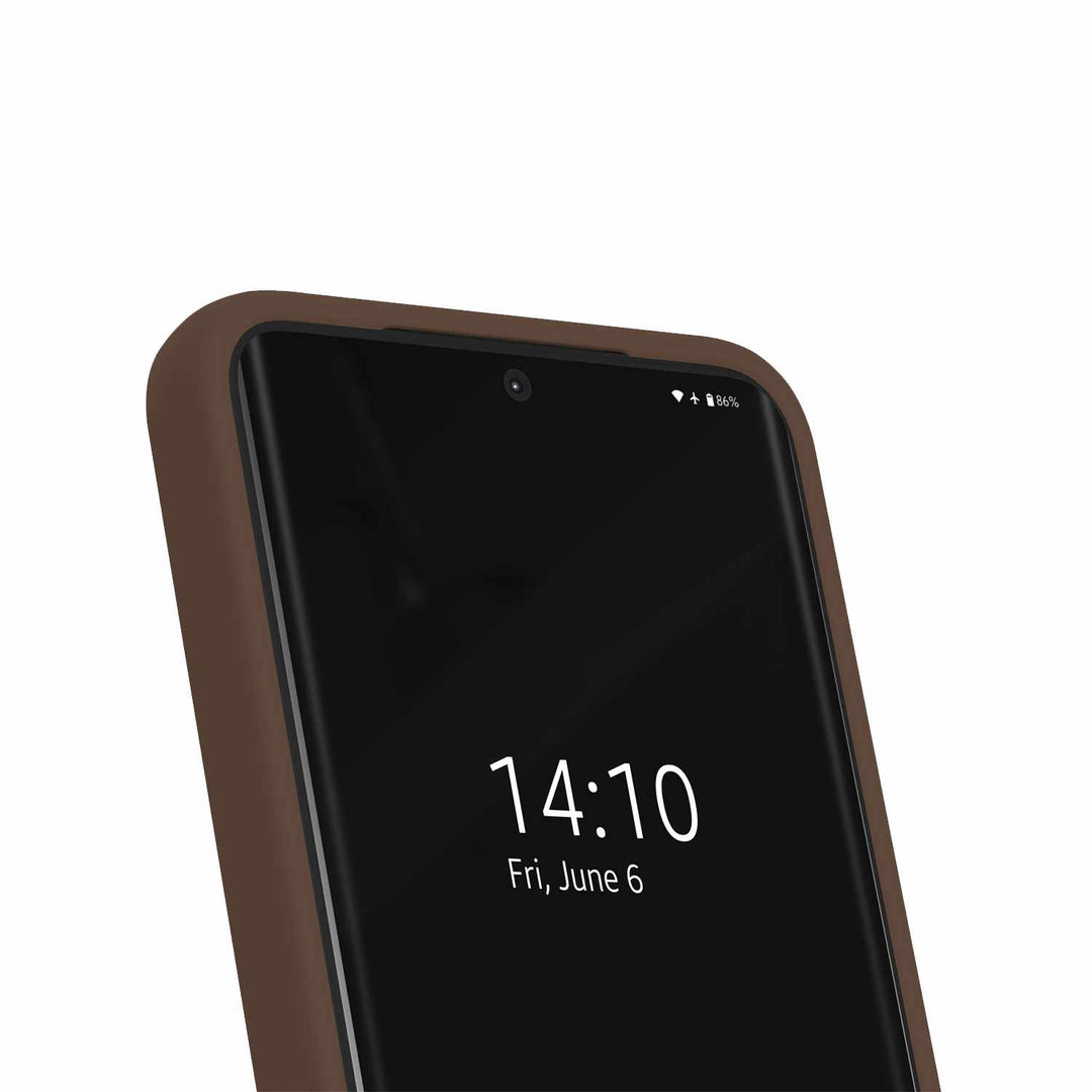 Ideal of Sweden | Silicone Case w/Magnets for Samsung Galaxy S26 - Mocha Mousse | IDSICMSS26PR562
