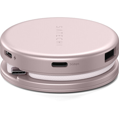 Satechi | OntheGo 5-in-1 Multiport Adapter - Blush | ST-POTG5P