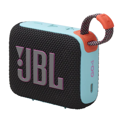 JBL | Go 4 Waterproof Bluetooth Wireless Speaker - Black/Orange | JBLGO4BLKOAM | PROMO ENDS OCT 17 | REG. PRICE $69.99