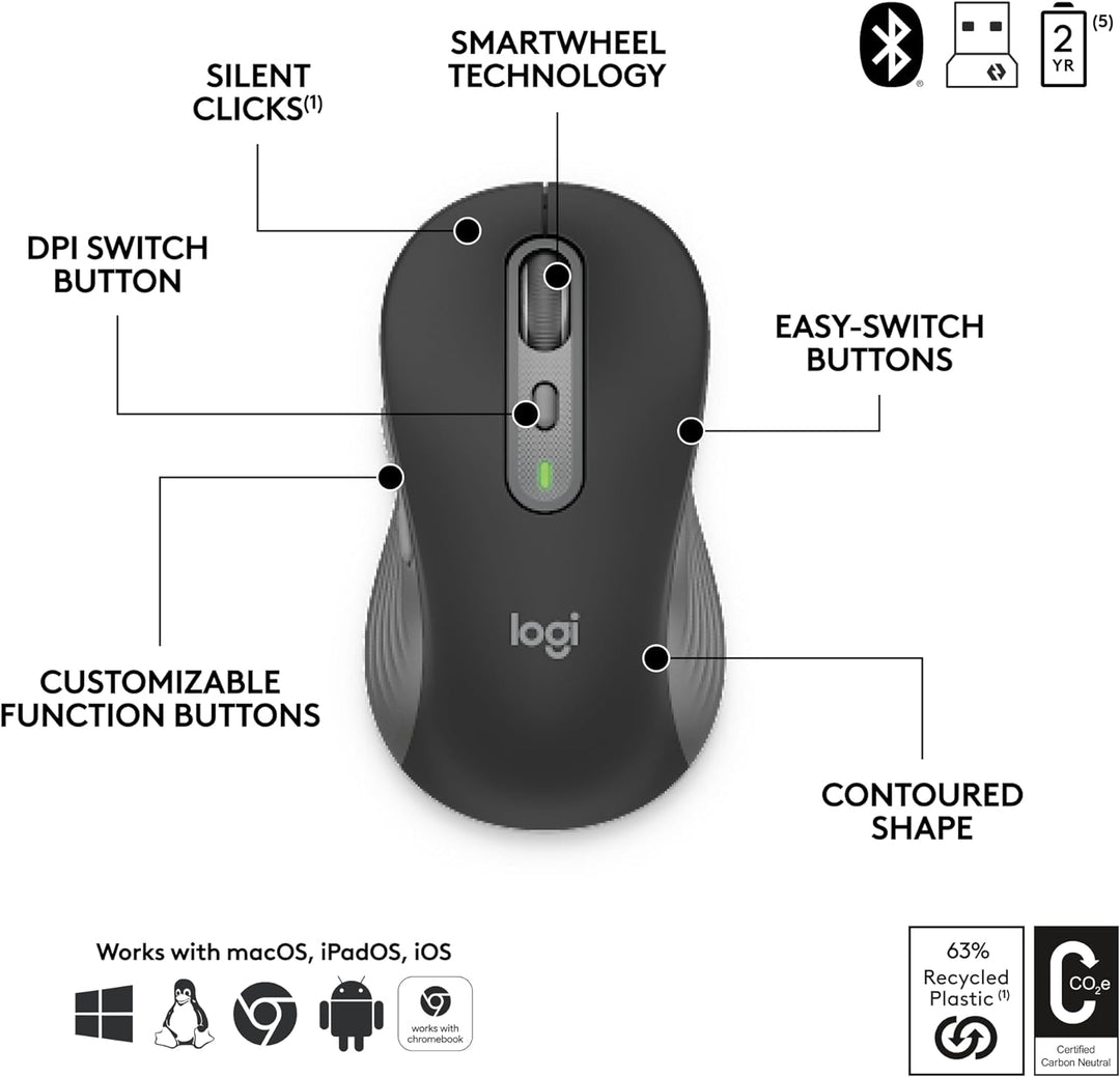 Logitech | Signture Slim Combo MK955 For Business - Black | 920-012427