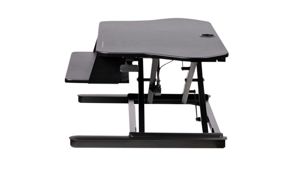 Startech | Corner sit-stand desk converter - Black | ARMSTSCORNR