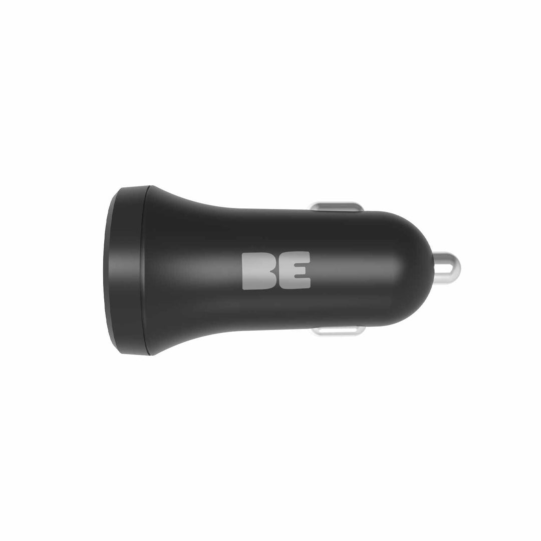 Blu Element | Dual Port Car Charger with Power Delivery / PPS 30W - Black | BECCDP30WBL