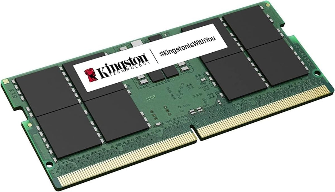 Kingston | RAM DDR5 5600MT/s Non-ECC Unbuffered SODIMM CL46 1RX8 1.1V 262-pin KVR56S46BS8-16