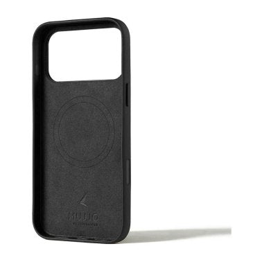 Mujjo | Full Leather w/MagSafe iPhone 17 Pro Max Case - Black | MUJJO-CL-063-BK