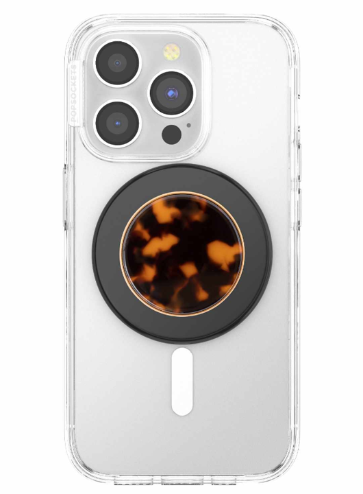 //// Popsockets | PopGrip for MagSafe Round with Adapter Ring - Tortoise | 123-0512