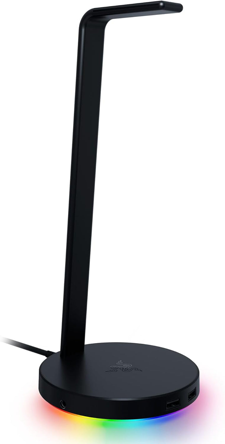 Razer Renewed | Base Station V2 Chroma Headphone Headset Stand Holder - Chroma RGB Lighting  | RC21-01510100-R3UR | 60 DAYS WARRANTY