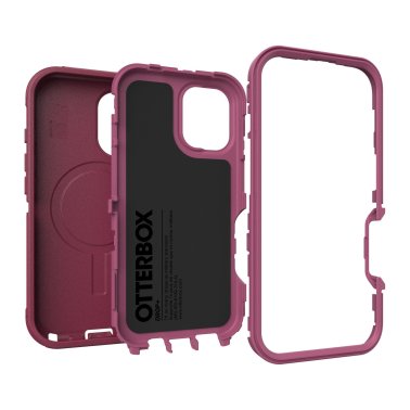 OtterBox | Defender Pro w/ MagSafe Series Case iPhone 16 - Pink Foxberry | 77-97313