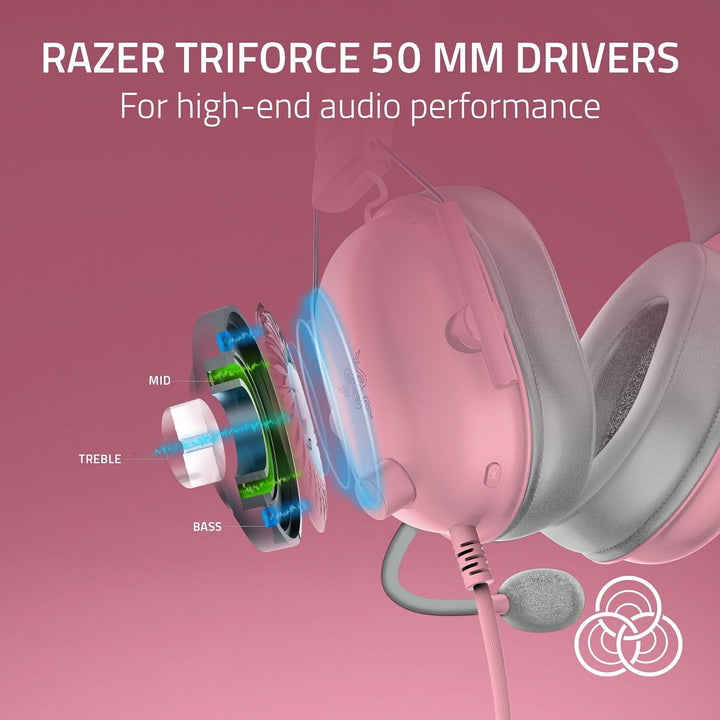 Razer | BlackShark V2 X Headset XBSX - Quartz | RZ04-03241200-R3U1