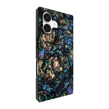 FLAUNT | Square MagSafe iPhone 17 Case - Abalone Shell | FT057420