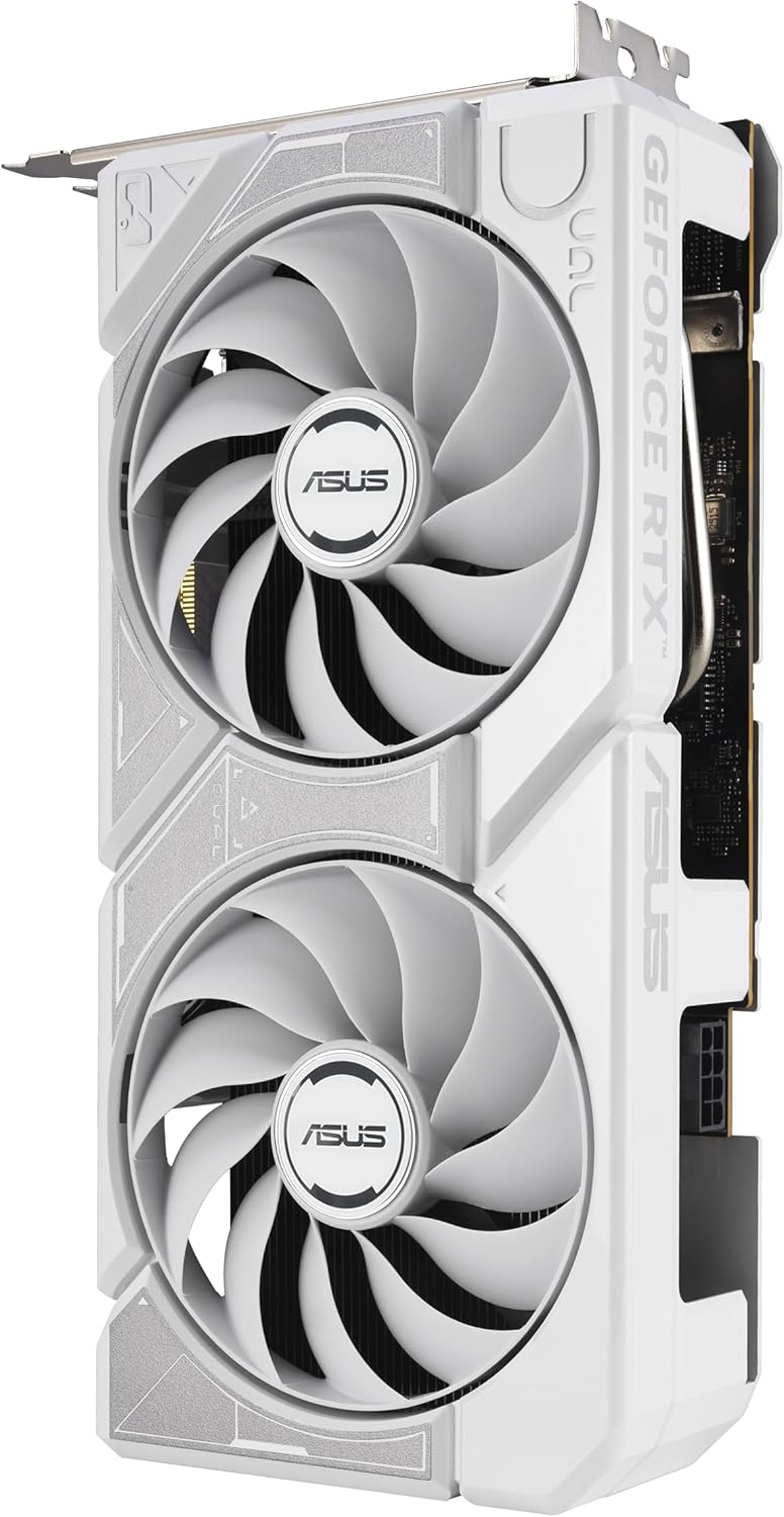ASUS | Video Card GEFORCE DUAL-RTX5060-O8G - White | DUAL-RTX5060-O8G-WHITE