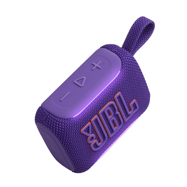 JBL | Go 5 Waterproof Bluetooth Wireless Speaker - Purple | JBLGO5PURAM
