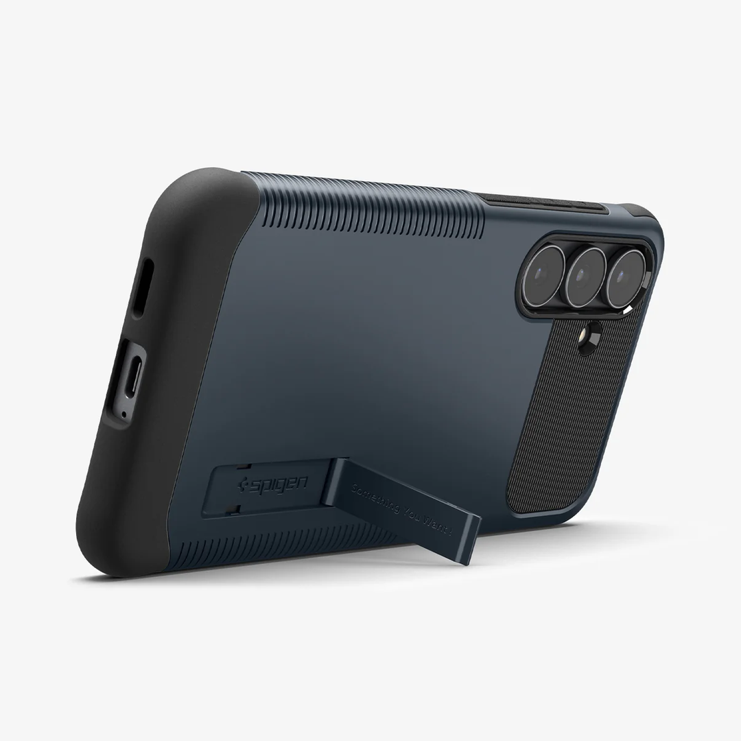 Spigen | Slim Armor MagFit Case Galaxy S25 FE - Metal Slate | SGPACS10022