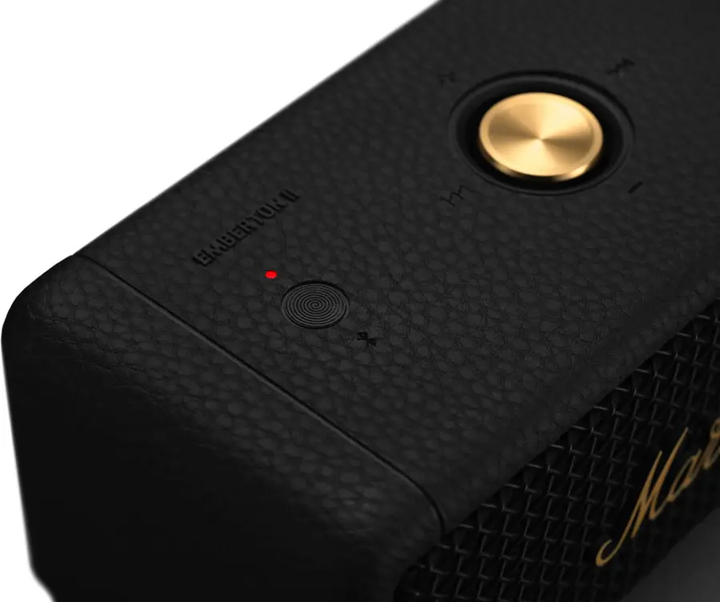 Marshall | Emberton III Bluetooth Wireless Speaker - Black/Brass | 1006234