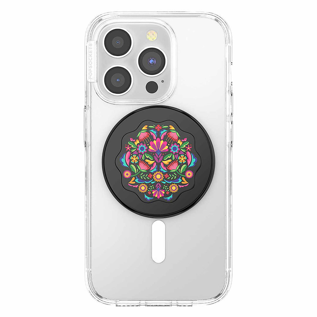 Popsockets | PopGrip for MagSafe Round with Adapter Ring Huipil | 123-0555