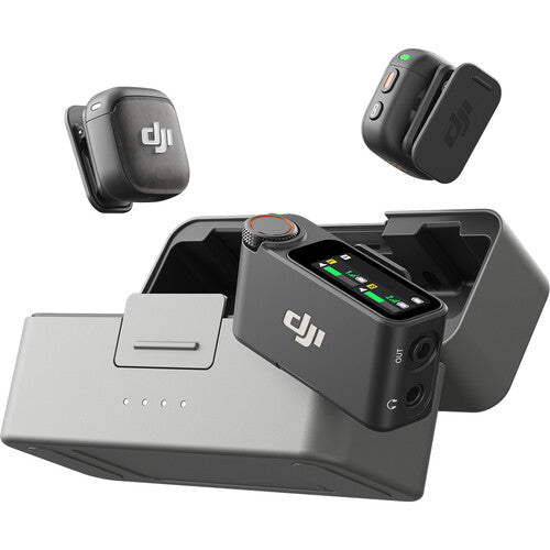 DJI | Mic 3 Compact Wireless Microphone System/Recorder for Camera & Smartphone  (2 TX + 1 RX + Charging Case) | CP.RN.00000480.01