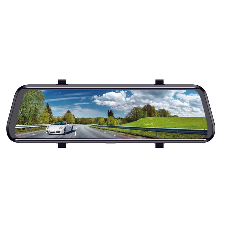 myGEKOgear | Oribit D100 10in. Rearview Mirror 1080P Dash Camera and Back Up Camera | 15-12815