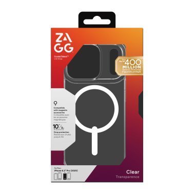 ZAGG | Graphene Crystal Palace iPhone 17 Pro Lite Snap Case - Clear | 702318850