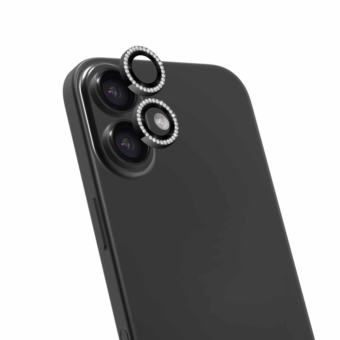 Blu Element | Diamond 1 by 1 Lens Protector iPhone 17 - Black |BELPDIP17