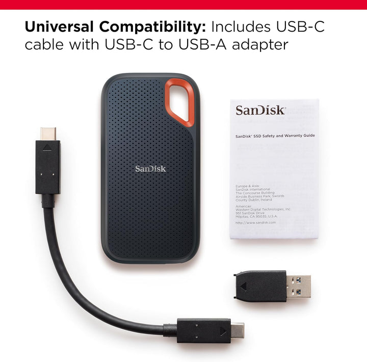SanDisk | Extreme 8TB USB External Solid State Drive | SDSSDE61-8T00-G25