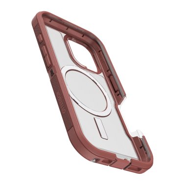OtterBox | Defender XT Pro w/ MagSafe Series Case iPhone 16 - Clear /Red Dust Bowl | 77-96083