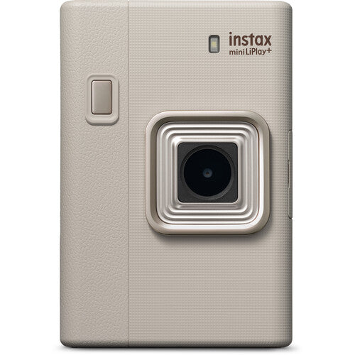 Fujifilm | Instax Mini LiPlay+ Hybrid Instant Camera - Sandy Beige | 600024674